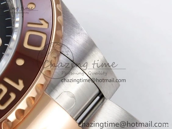 MiroTime 0206 GMT-Master II 126711 CHNR ARF 1:1 Best Edition Black Dial on RG SS Bracelet VR3285 CHS WeatherProof 1661